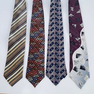 Stylish Men's Tie Collection - Multicolor Patterns